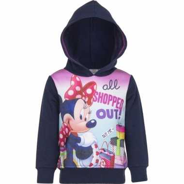 Minnie mouse trui navy voor meisjes