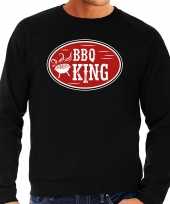 Bbq king cadeau trui trui zwart heren