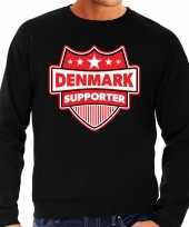 Denemarken denmark schild supporter trui zwart heren