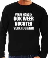 Feest trui trui morgen nuchter verkrijgbaar zwart heren