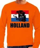 Grote maten oranje trui trui holland nederland supporter leeuw vlag ek wk heren