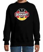Have fear germany is here duitsland supporter trui zwart kids