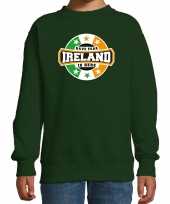 Have fear ireland is here ierland supporter trui groen kids