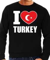 I love turkey trui trui zwart heren
