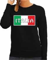 Italie italia landen trui zwart dames