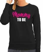 Mommy to be trui trui zwart dames cadeau aanstaande moeder zwanger