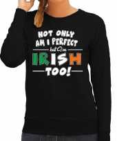 Not only perfect irish st patricks day trui zwart dames