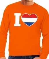 Oranje i love holland trui volwassenen