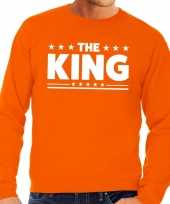 Oranje the king vlag trui heren