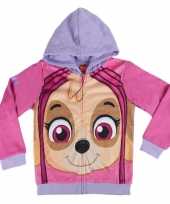 Paw patrol skye trui capuchon