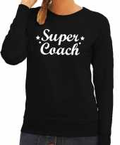 Super coach cadeau trui zwart dames