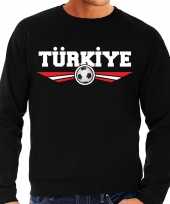 Turkije turkiye landen voetbal trui zwart heren