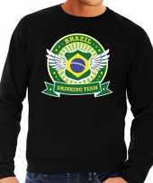 Zwart brazil drinking team trui heren